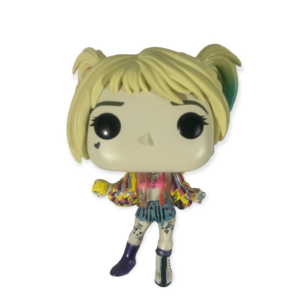 Heroes Funko Pop Harley Quinn (Caution Tape) - Birds of Prey No. 302 Loose T1-64